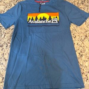Avalanche Blue Short Sleeve Tee